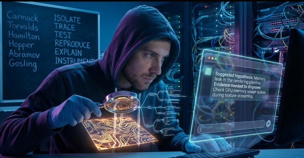 Debugging science visual