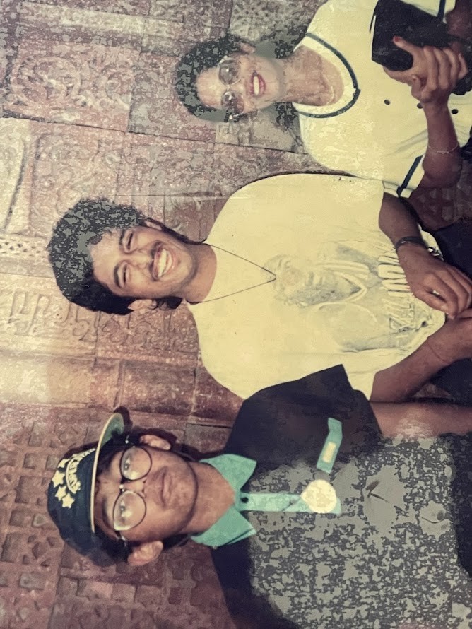 Rik, Ma, and family